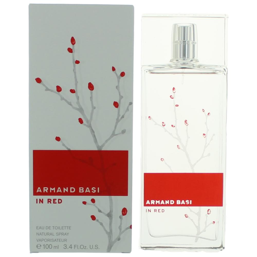 Armand Basi in Red by Armand Basi 3.4 oz Eau de Toilette Spray Perfume for Women