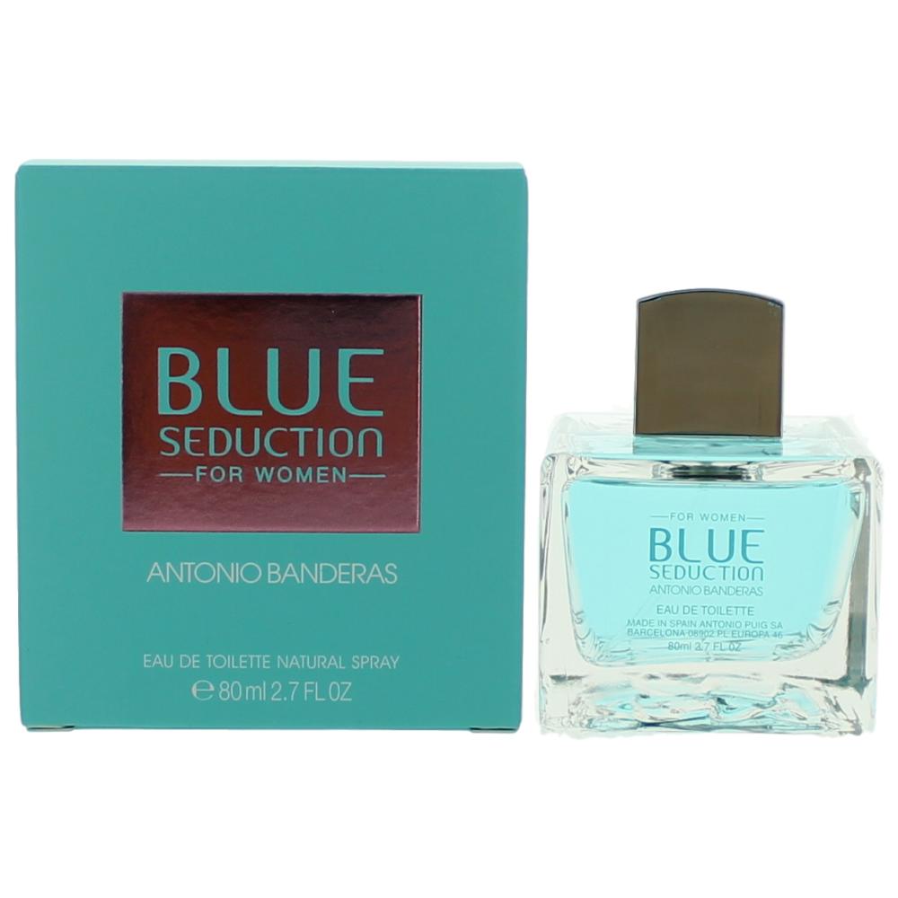 Blue Seduction by Antonio Banderas 2.7 oz Eau de Toilette Spray Perfume for Women