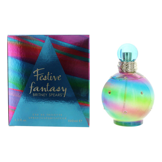 Festive Fantasy by Britney Spears 3.3 oz Eau de Toilette Spray Perfume for Women