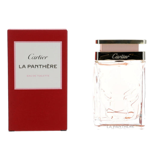 La Panthere by Cartier 3.3 oz Eau de Toilette Spray Perfume for Women
