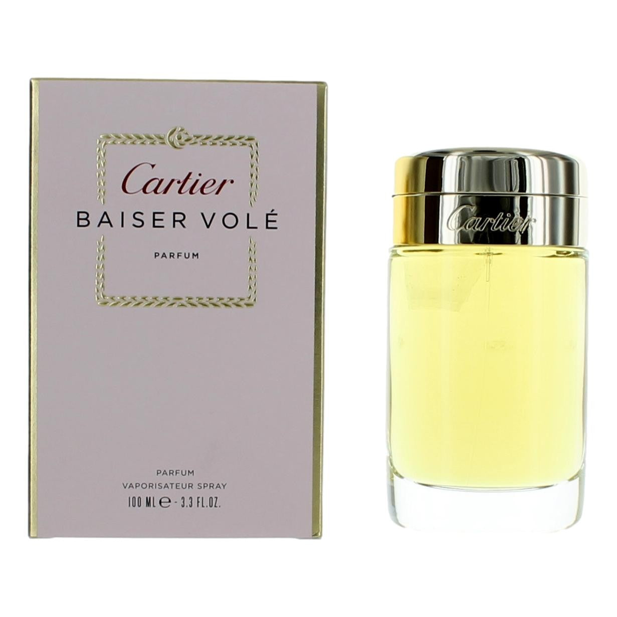 Baiser Vole by Cartier 3.3 oz Parfum Spray Perfume for Women