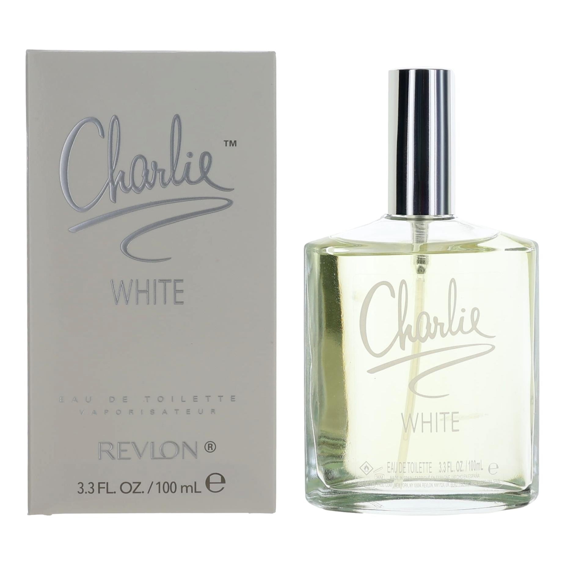 Charlie White by Revlon 3.4 oz Eau de Toilette Spray Perfume for Women
