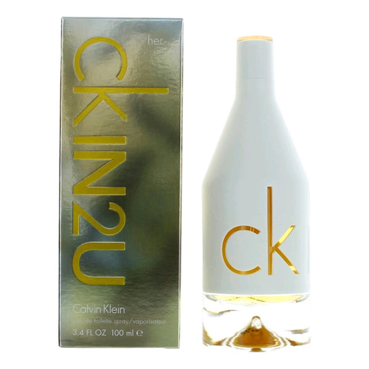 CK IN2U by Calvin Klein 3.4 oz Eau de Toilette Spray Perfume for Women