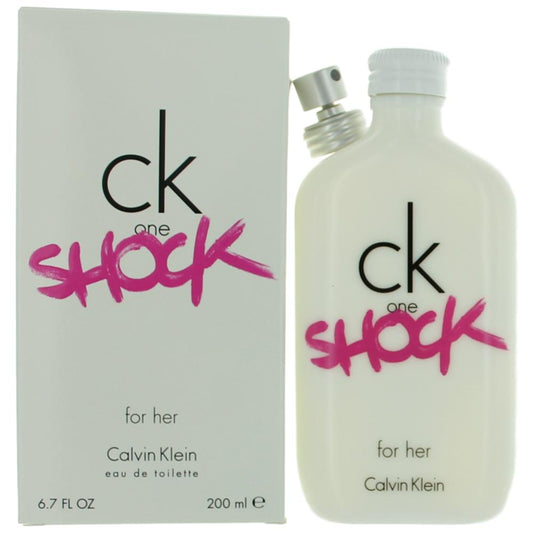 CK One Shock by Calvin Klein 6.7 oz Eau de Toilette Spray Perfume for Women