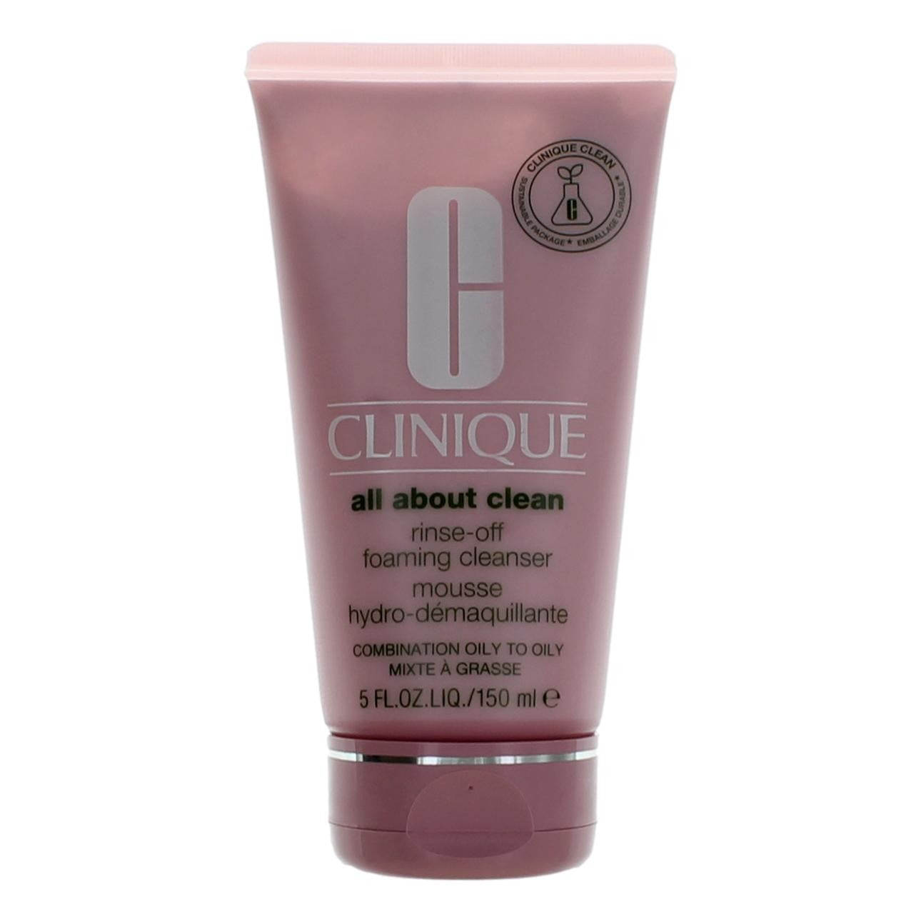 Clinique All About Clean by Clinique 5 oz Rinse-Off Foaming Cleanser Mousse