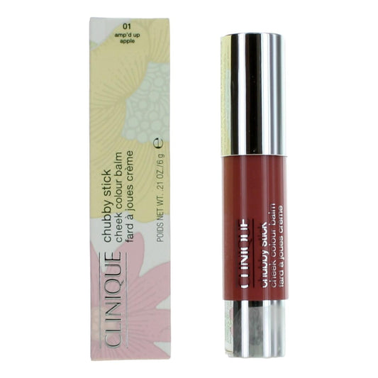 Clinique Chubby Stick by Clinique .21 oz Cheek Colour Balm- 01 Amp'd Up Apple