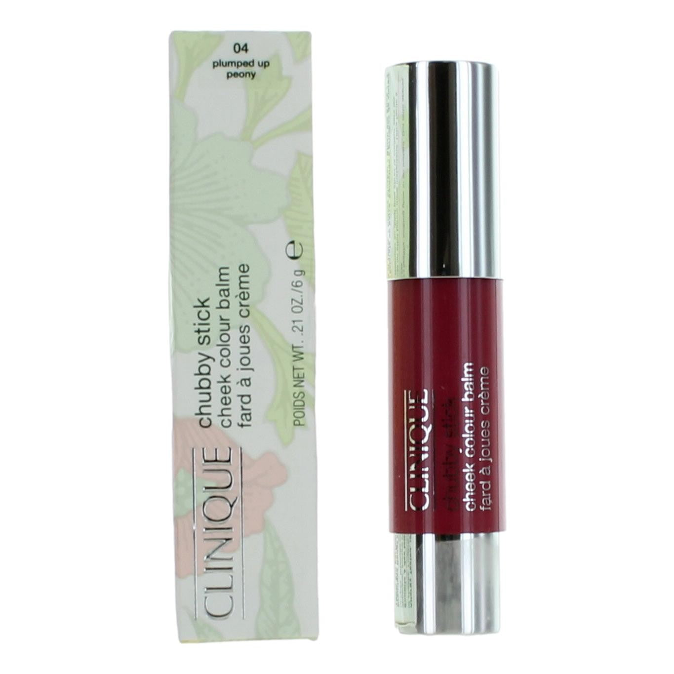 Clinique Chubby Stick by Clinique .21 oz Cheek Colour Balm- 04 Plumped Up Peony