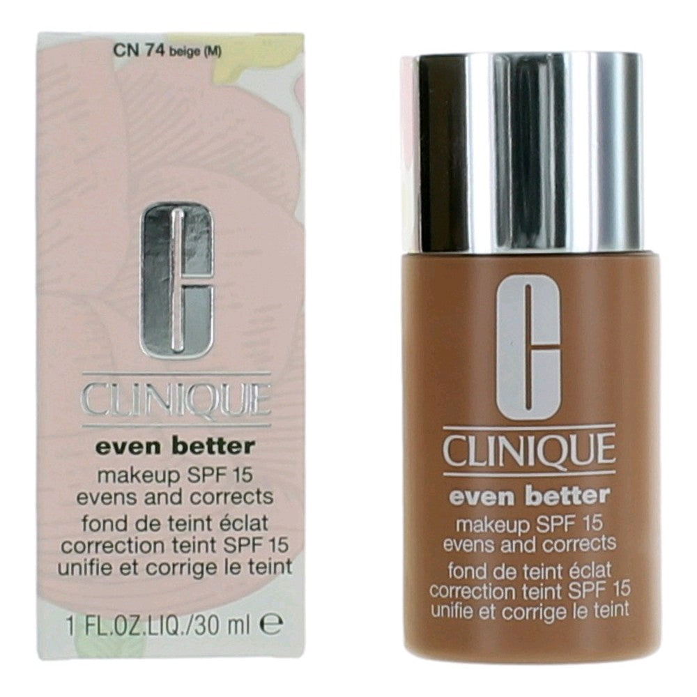 Clinique by Clinique 1 oz Even Better Makeup SPF- CN 74 Beige