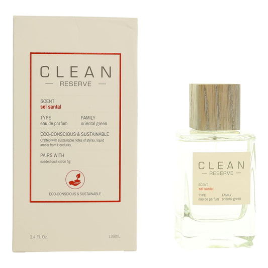 Clean Reserve Sel Santal by Clean 3.4 oz Eau de Parfum Spray Perfume for Unisex