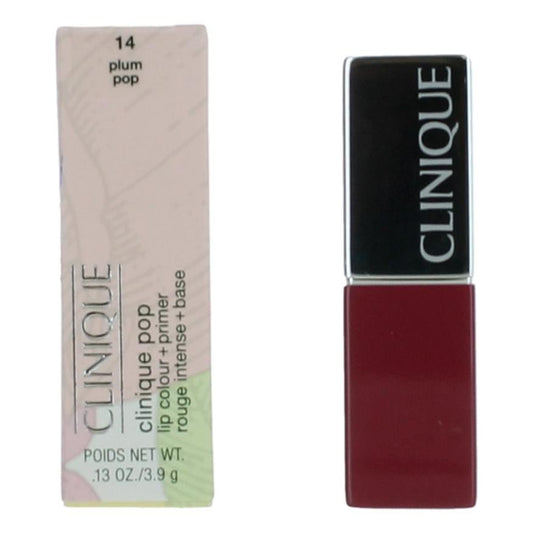 Clinique Pop by Clinique .13 oz Lip Colour + Primer- 14 Plum Pop