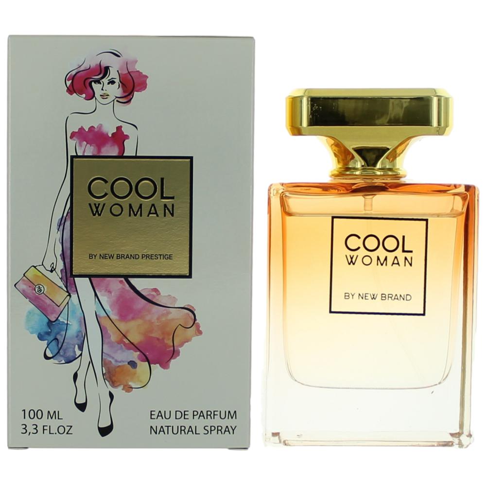 Cool Woman by New Brand 3.3 oz Eau de Parfum Spray Perfume for Women