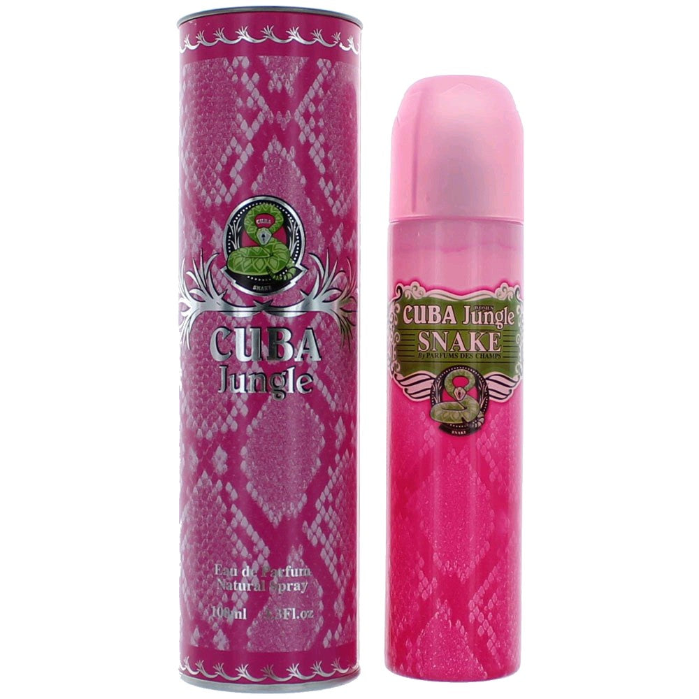 Cuba Jungle Snake by Cuba 3.3 oz Eau de Parfum Spray Perfume for Women