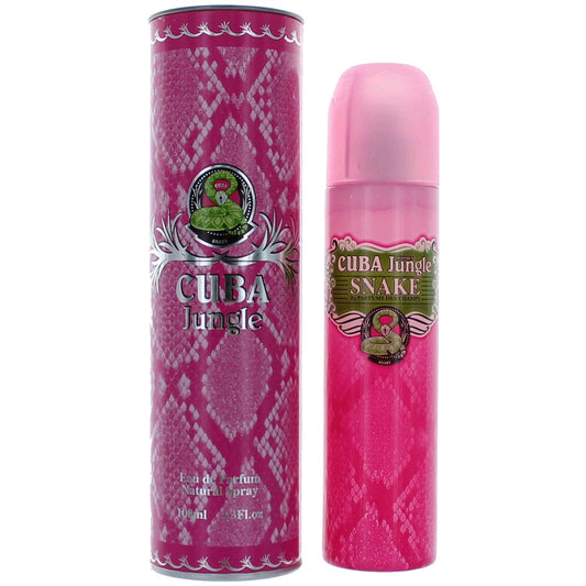 Cuba Jungle Snake by Cuba 3.3 oz Eau de Parfum Spray Perfume for Women