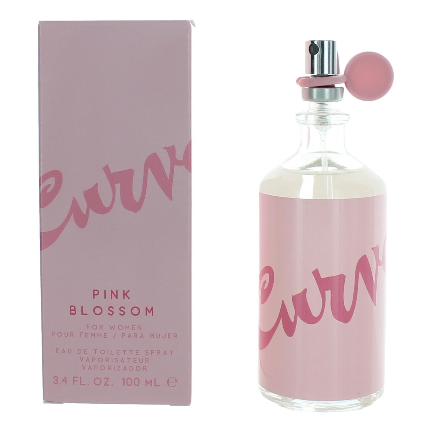 Curve Pink Blossom by Liz Claiborne 3.4 oz Eau de Toilette Spray Perfume for Women