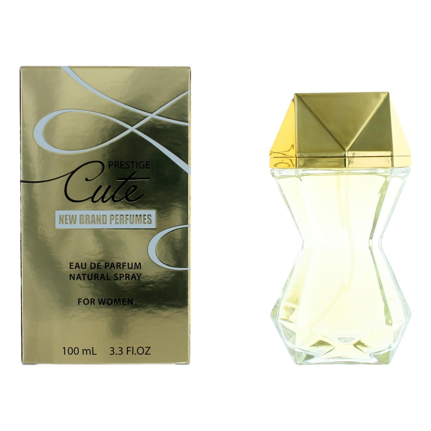 Cute by New Brand 3.3 oz Eau de Parfum Spray Perfume for Women