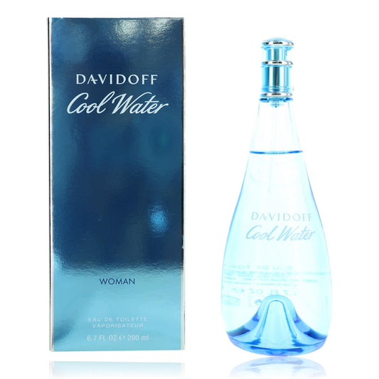 Cool Water by Davidoff 6.7 oz Eau de Toilette Spray Perfume for Women