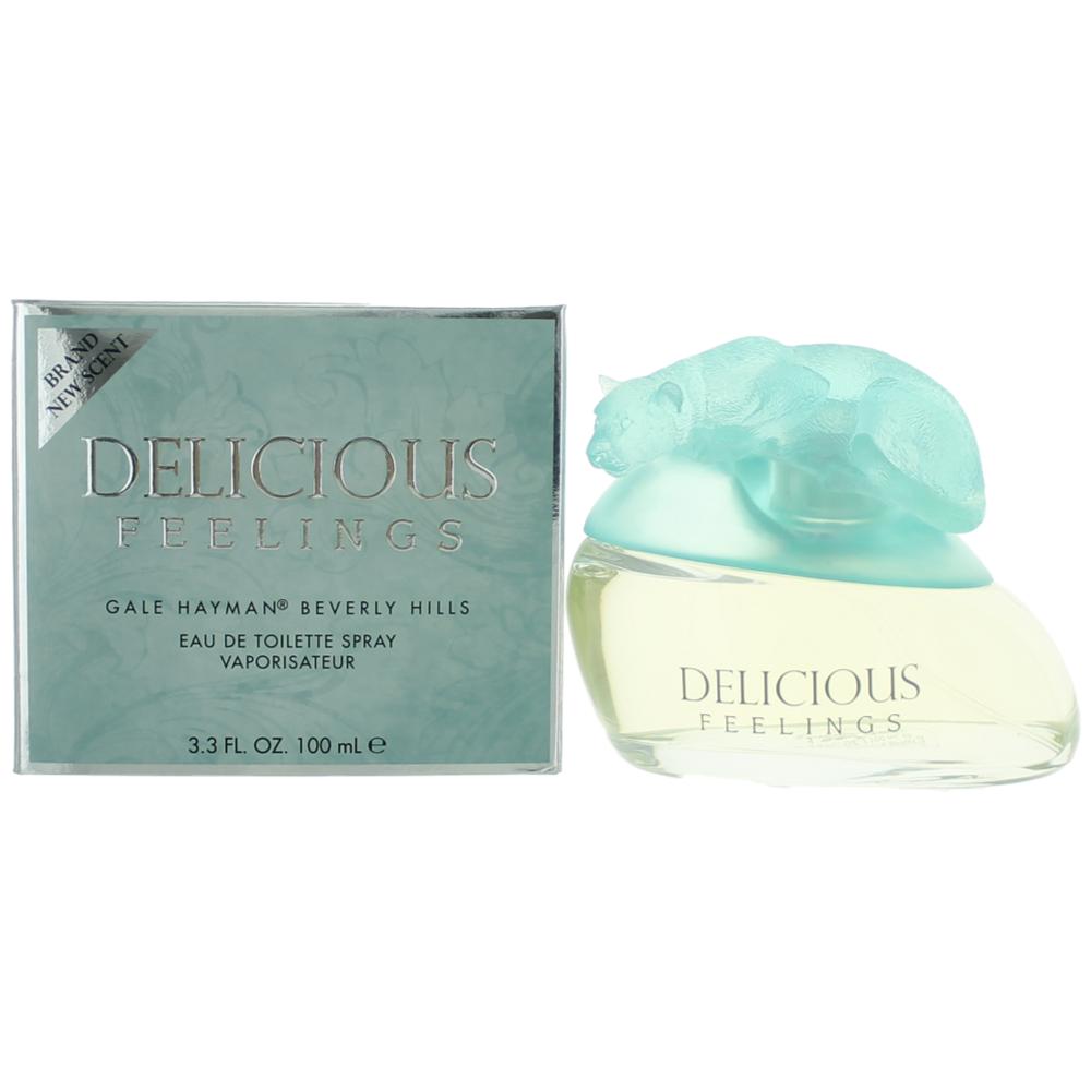 Delicious Feelings by Gale Hayman 3.3 oz Eau de Toilette Spray Perfume for Women
