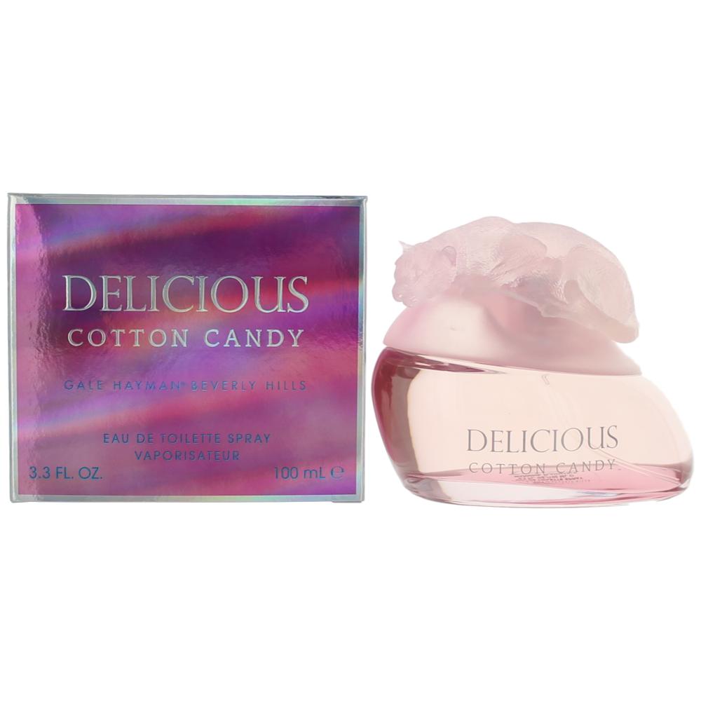 Delicious Cotton Candy by Gale Hayman 3.3 oz Eau de Toilette Spray Perfume for Women