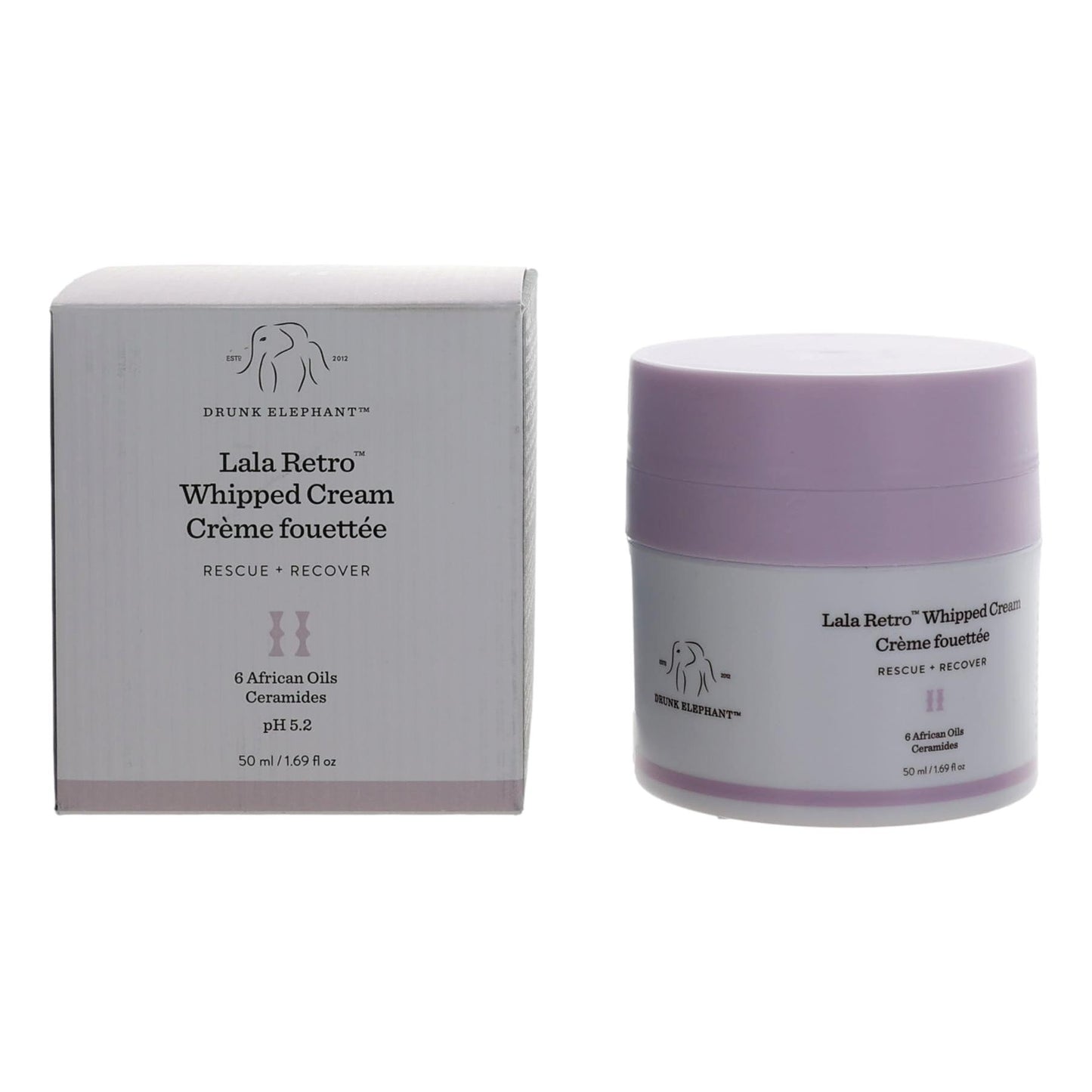 Drunk Elephant Lala Retro Whipped Cream by Drunk Elephant 1.69 oz Moisturizer