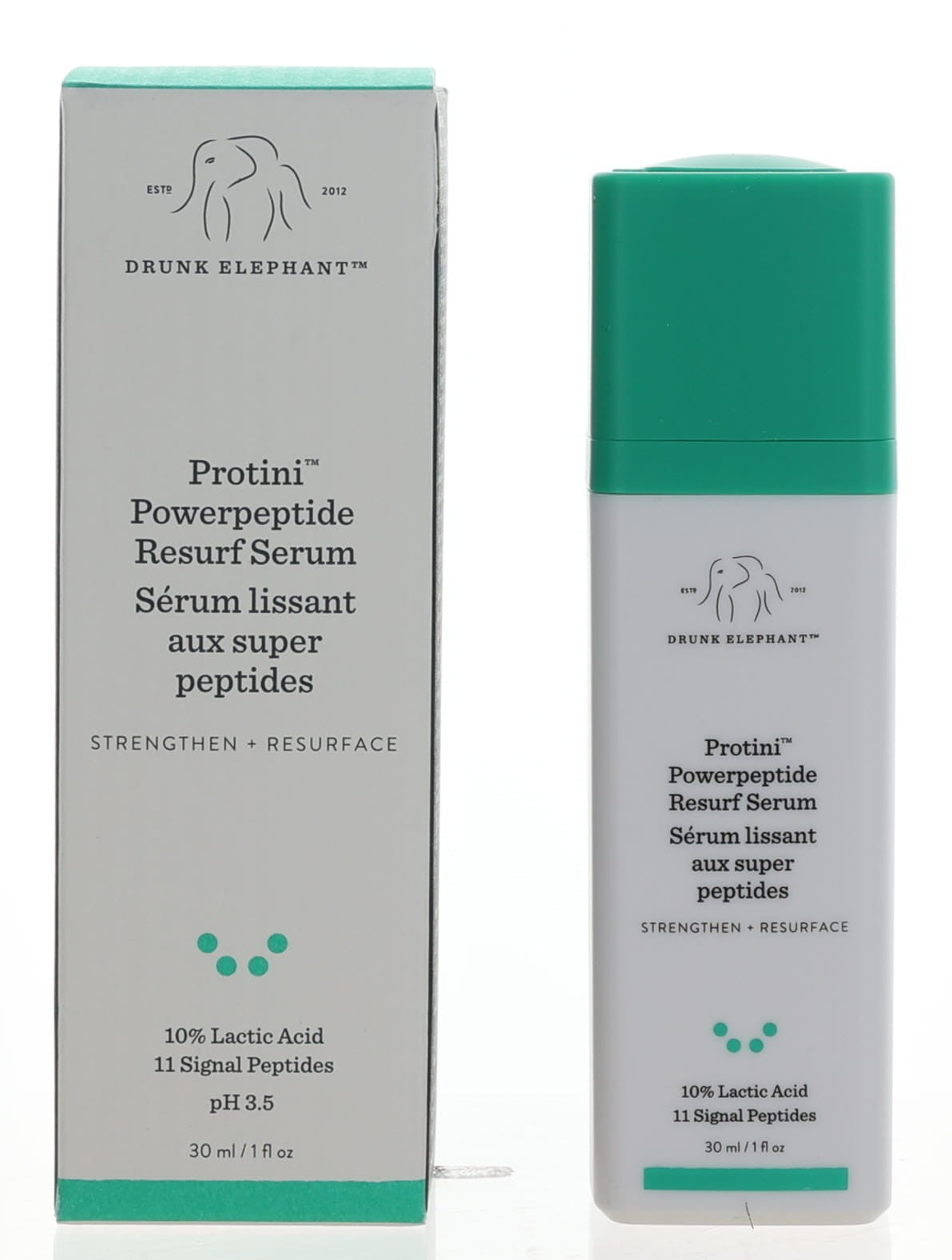 Drunk Elephant Protini Powerpeptide Resurf Serum 1 oz Facial Serum
