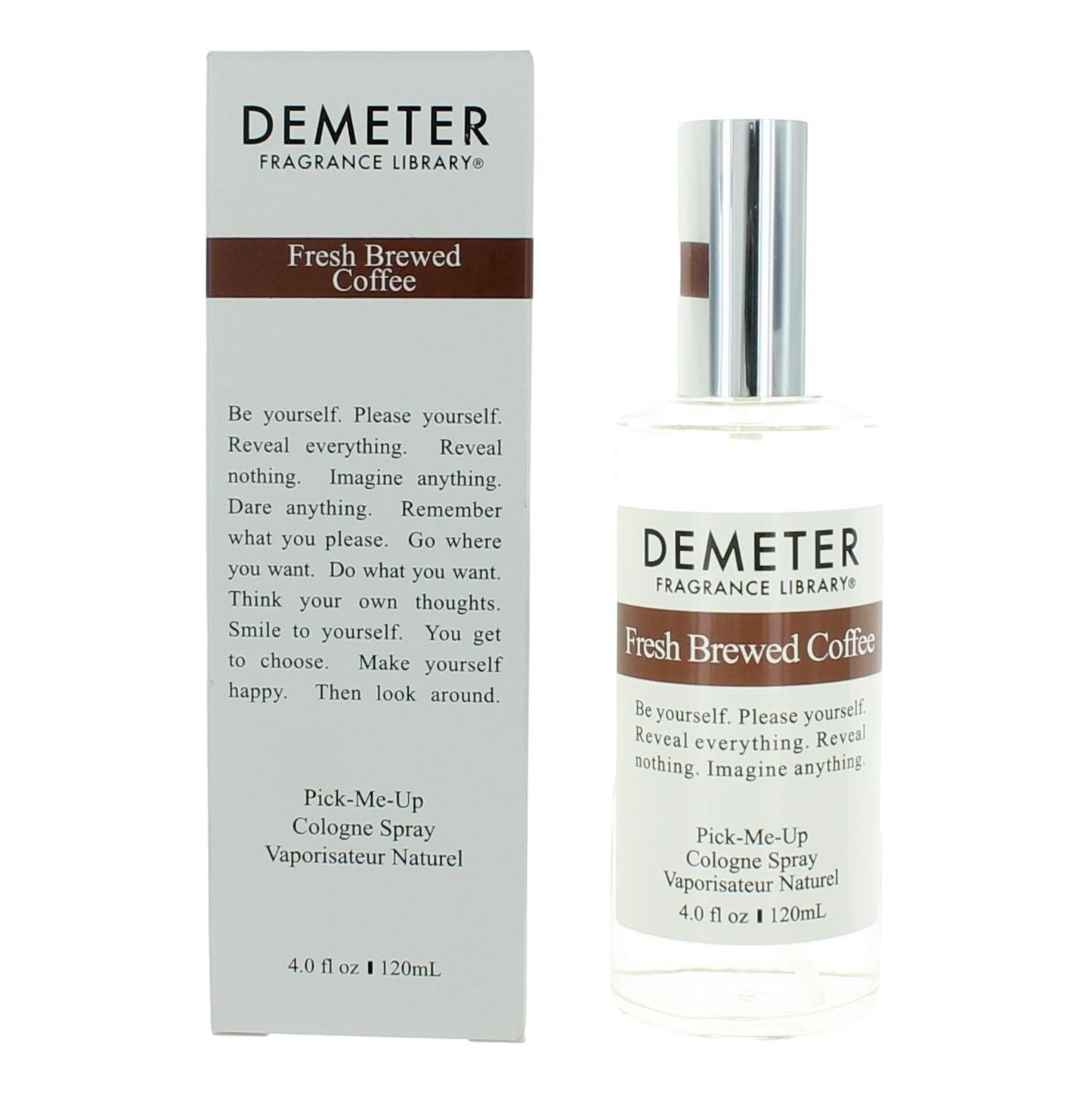 Fresh Brewed Coffee by Demeter 4 oz Pick-Me-Up Cologne Spray Perfume for Unisex
