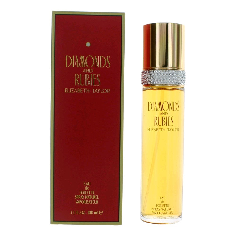 Diamonds & Rubies by Elizabeth Taylor 3.3 oz Eau de Toilette Spray Perfume for Women