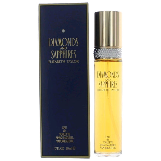Diamonds & Sapphires by Elizabeth Taylor 1.7 oz Eau de Toilette Spray Perfume for Women