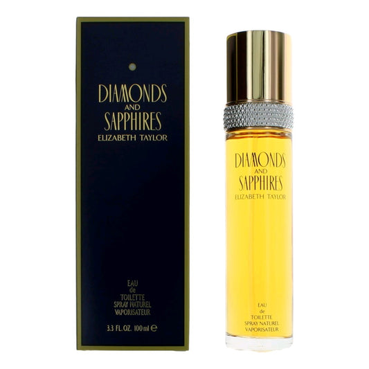 Diamonds & Sapphires by Elizabeth Taylor 3.3 oz Eau de Toilette Spray Perfume for Women