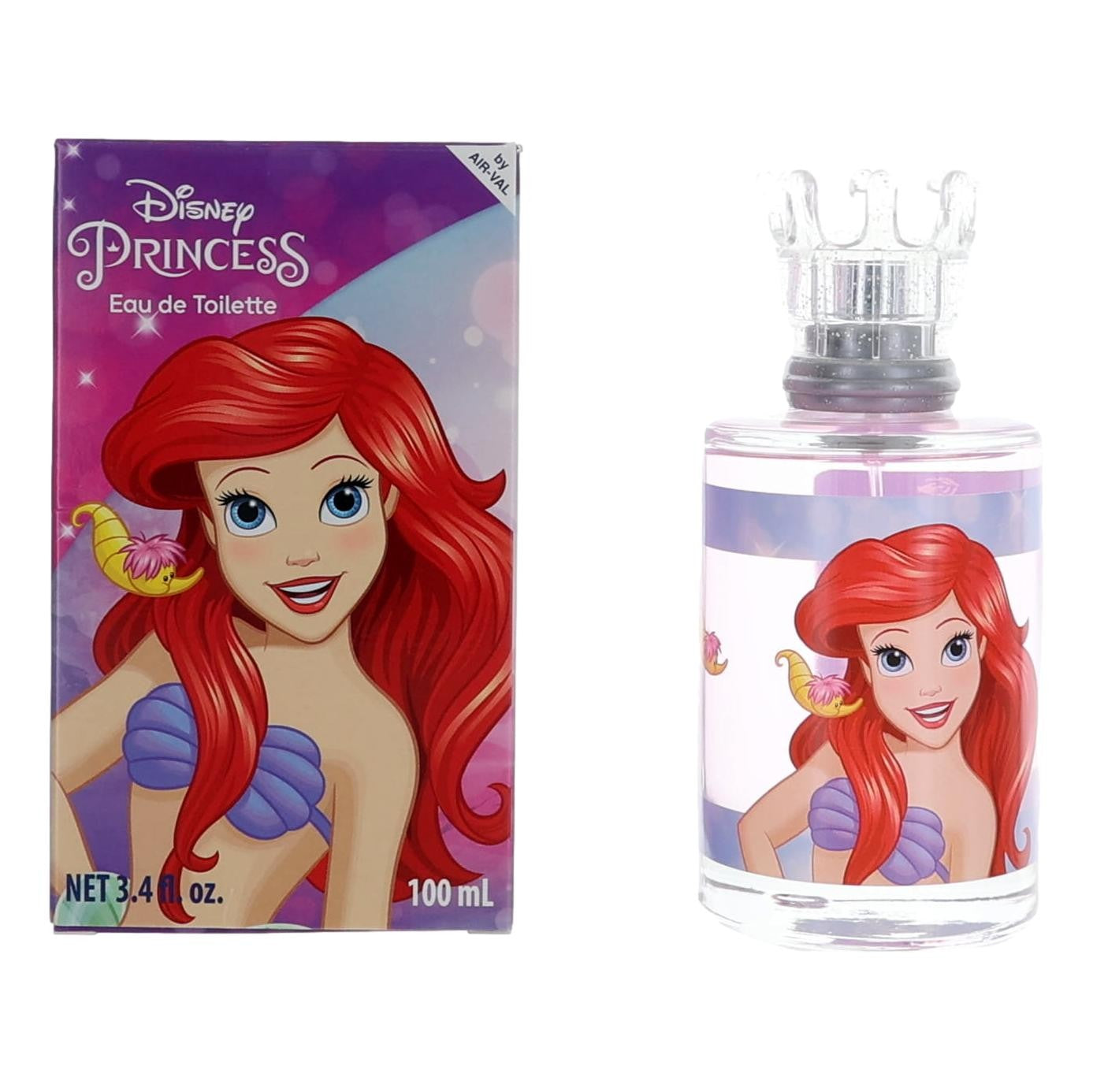 Disney Princess Ariel by Air-Val 3.4 oz Eau de Toilette Spray for Girls