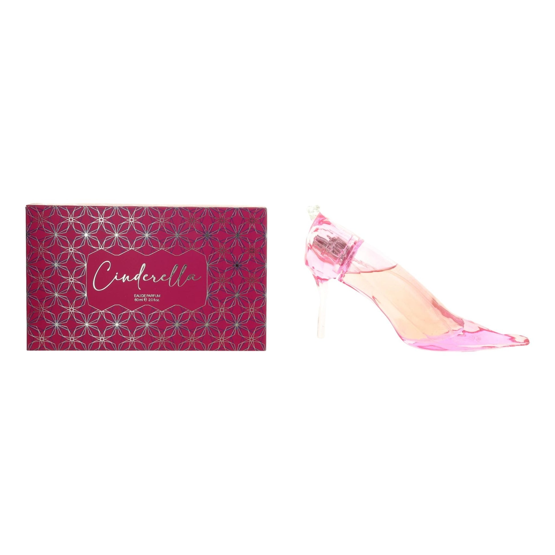 Disney Cinderella Slipper Pink by Disney 2 oz Eau de Parfum Spray Perfume for Women