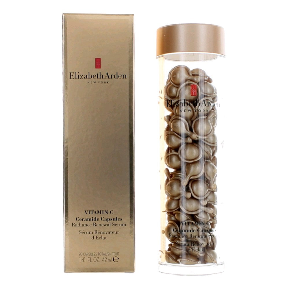 Vitamin C Ceramide Radiance Renewal Serum by Elizabeth Arden 90 Capsules Women