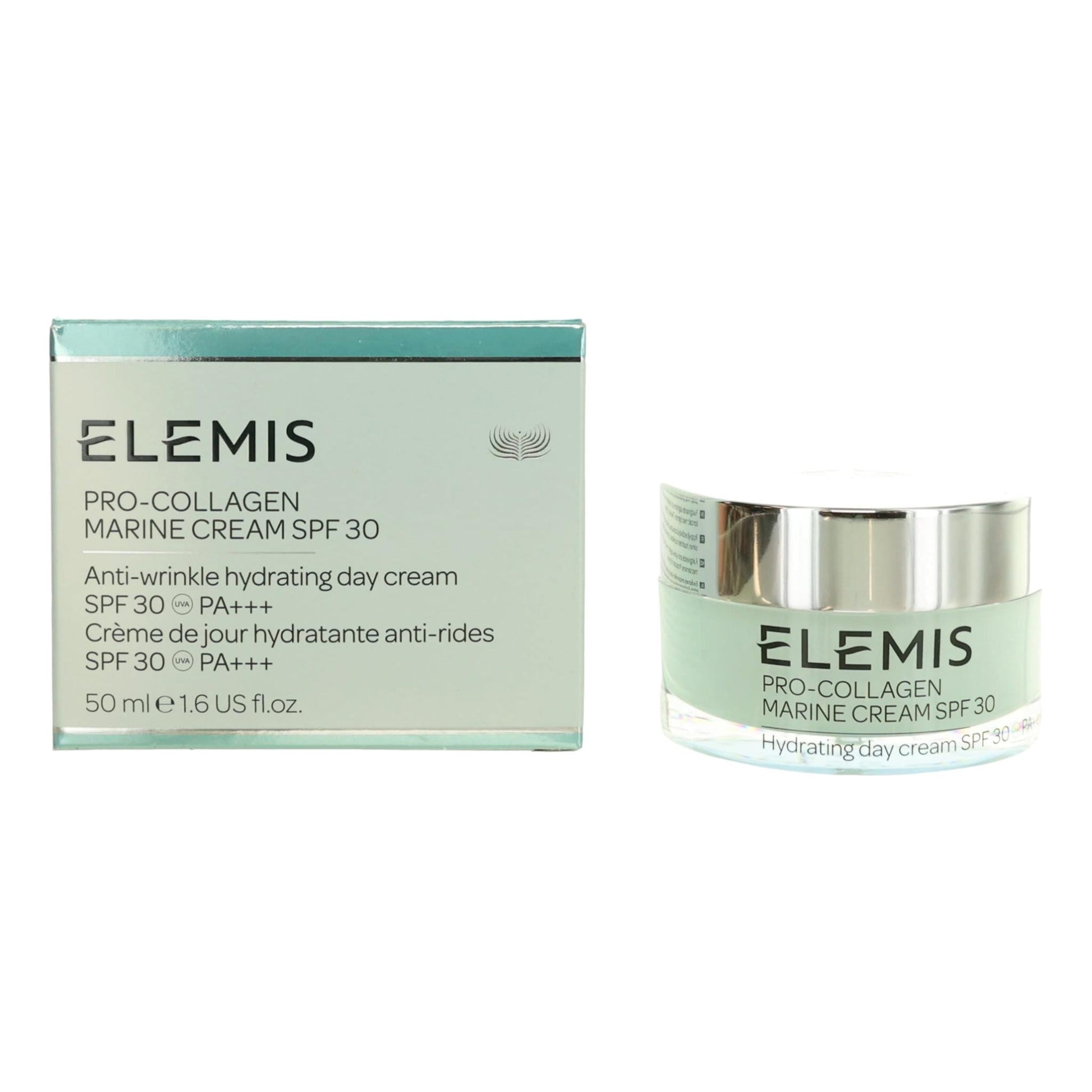 Elemis Pro-Collagen Marine Cream 1.6 oz Anti-Wrinkle Hydrating Day Cream SPF 30
