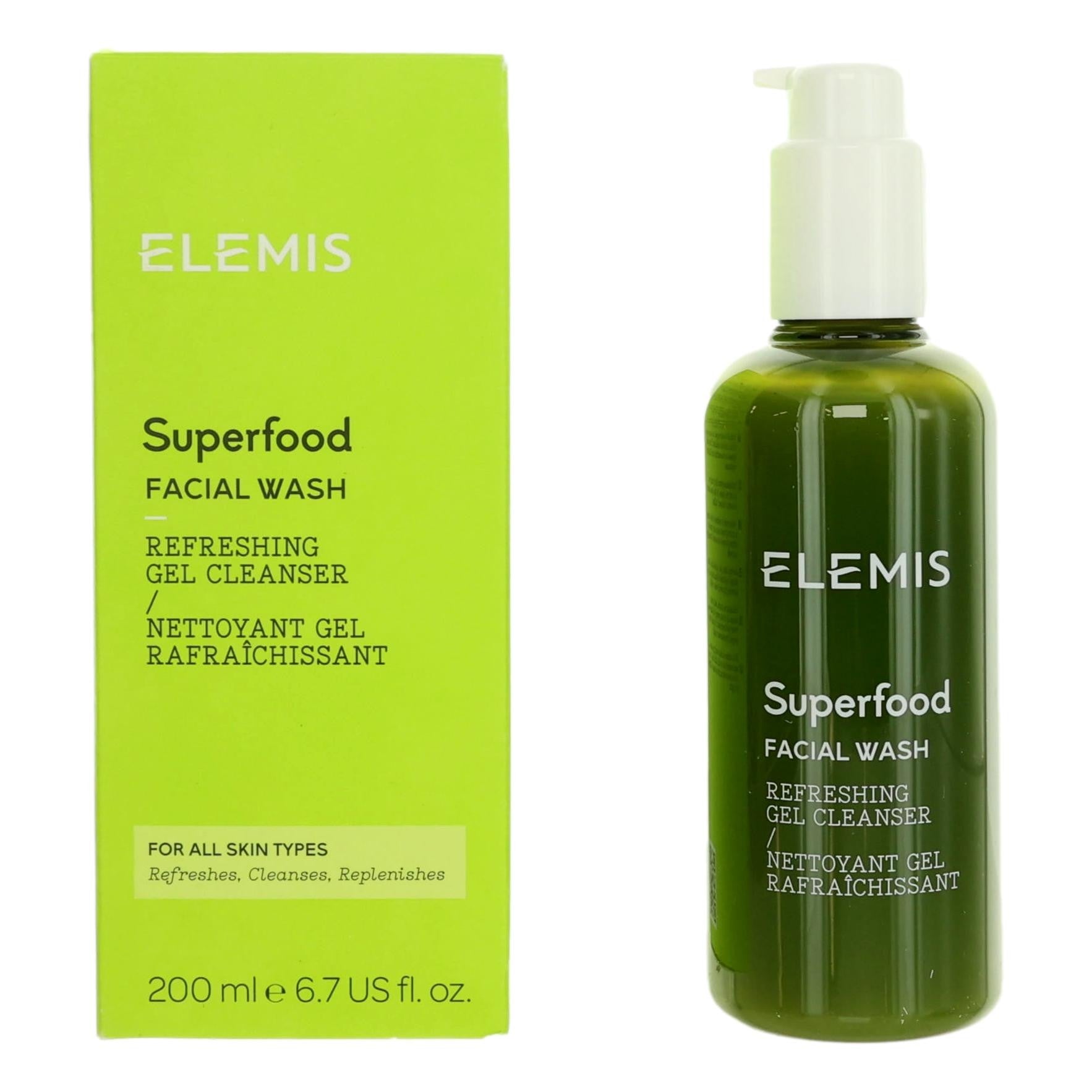 Elemis Superfood Facial Wash by Elemis 6.7 oz Refreshing Gel Cleanser