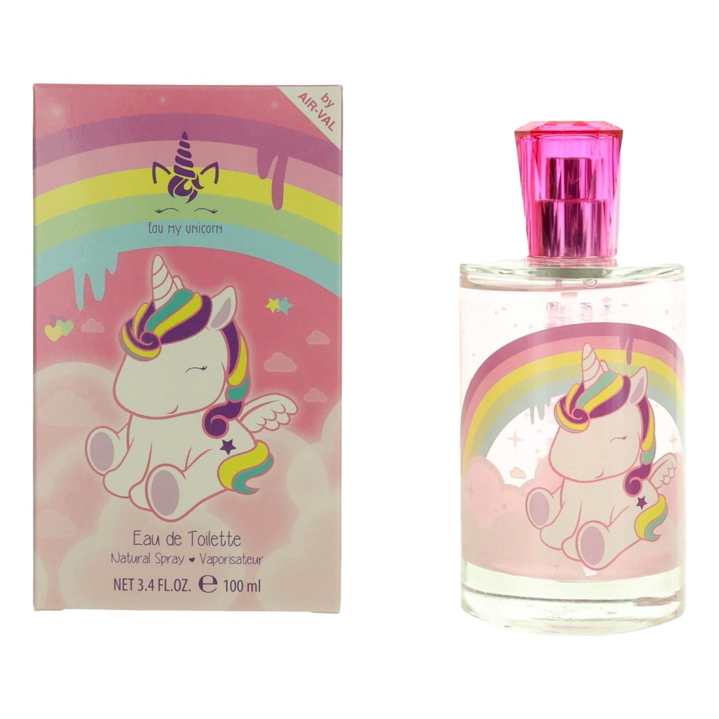 Eau My Unicorn by Air-Val International 3.4 oz Eau de Toilette Spray for Girls