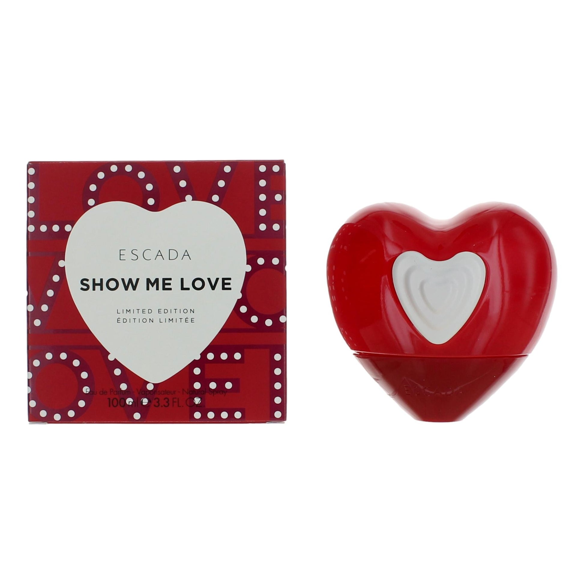 Show Me Love Limited Edition by Escada 3.3 oz Eau de Parfum Spray Perfume for Women
