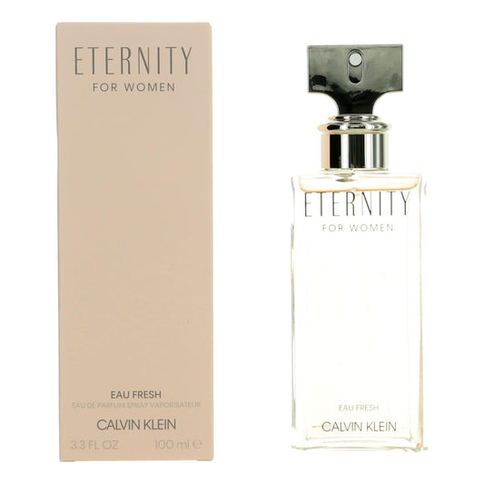 Eternity Eau Fresh by Calvin Klein 3.3 oz Eau de Parfum Spray Perfume for Women