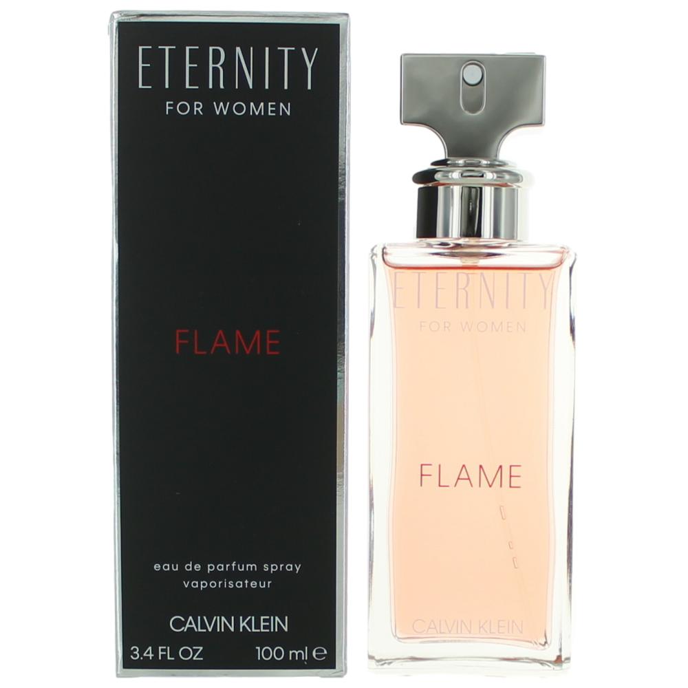 Eternity Flame by Calvin Klein 3.4 oz Eau de Parfum Spray Perfume for Women
