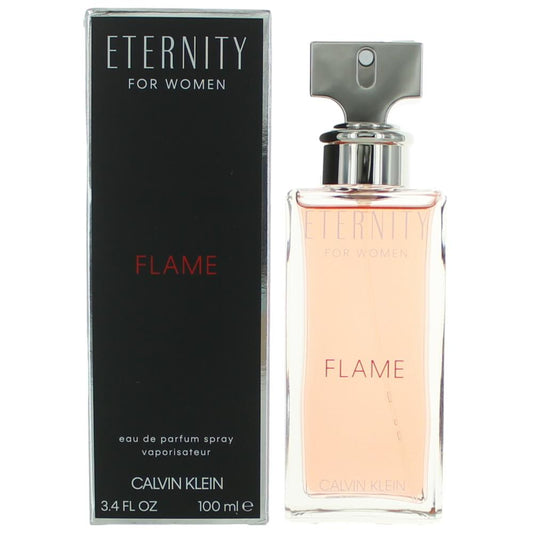 Eternity Flame by Calvin Klein 3.4 oz Eau de Parfum Spray Perfume for Women