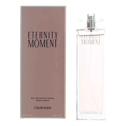 Eternity Moment by Calvin Klein 3.3 oz Eau de Parfum Spray Perfume for Women