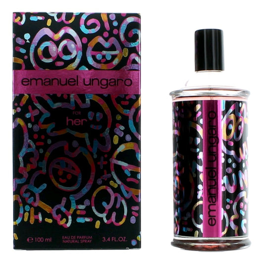 Emanuel Ungaro For Her by Emanuel Ungaro 3.4 oz Eau de Parfum Spray Perfume for Women