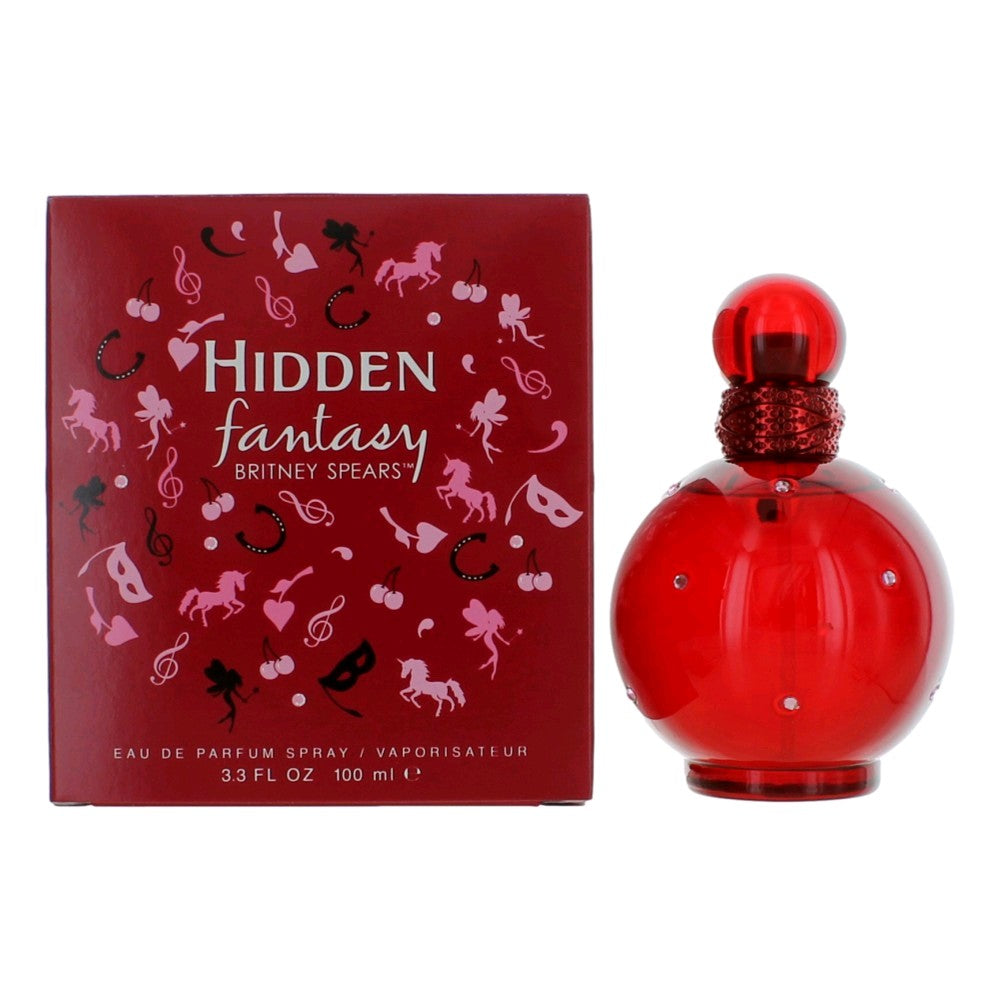Hidden Fantasy by Britney Spears 3.3 oz Eau de Parfum Spray Perfume for Women