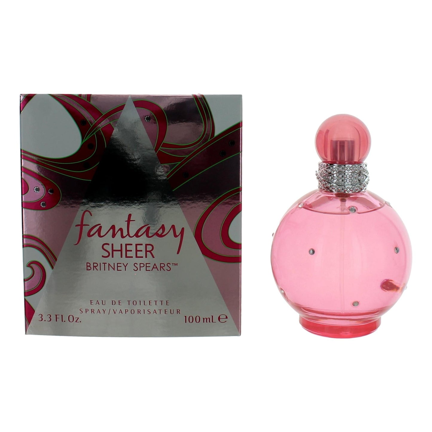 Fantasy Sheer by Britney Spears 3.3 oz Eau de Toilette Spray Perfume for Women