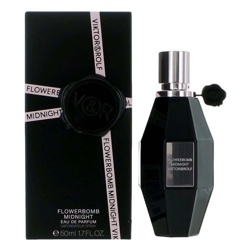 Flowerbomb Midnight by Viktor & Rolf 1.7 oz Eau de Parfum Spray Perfume for Women