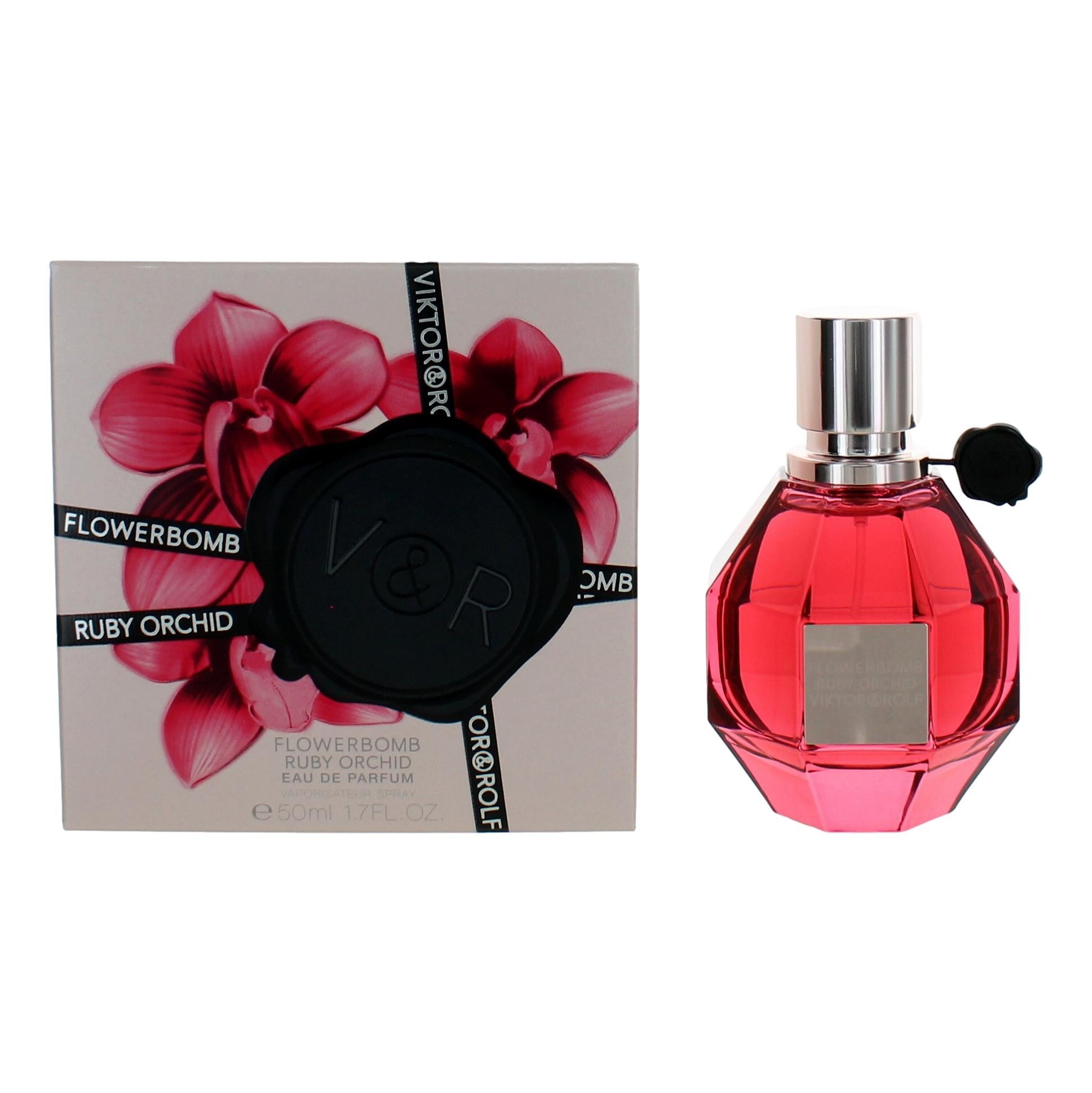 Flowerbomb Ruby Orchid by Viktor & Rolf 1.7 oz Eau de Parfum Spray Perfume for Women