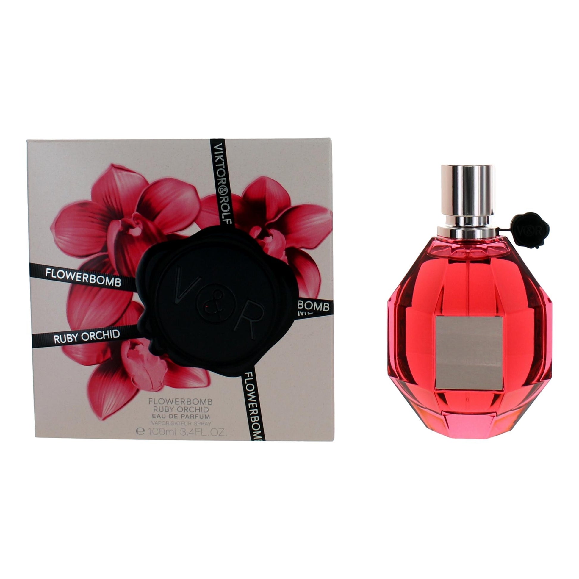 Flowerbomb Ruby Orchid by Viktor & Rolf 3.4 oz Eau de Parfum Spray Perfume for Women