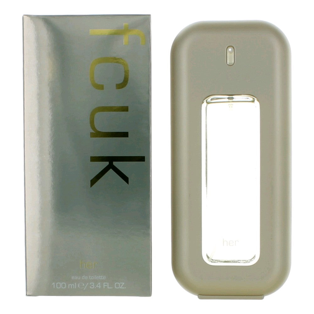 FCUK by French Connection 3.4 oz Eau de Toilette Spray Perfume for Women (F.C.U.K)