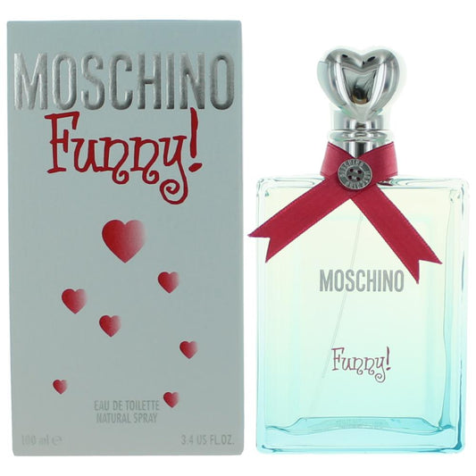 Funny! by Moschino 3.4 oz Eau de Toilette Spray Perfume for Women Funny