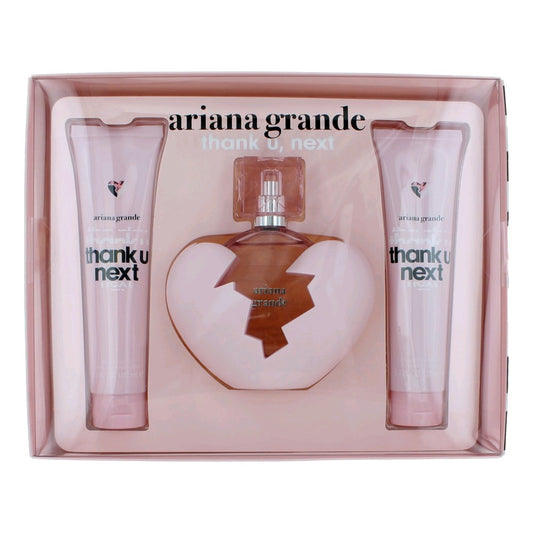 Thank U Next by Ariana Grande 3 Piece Gift Set for Women