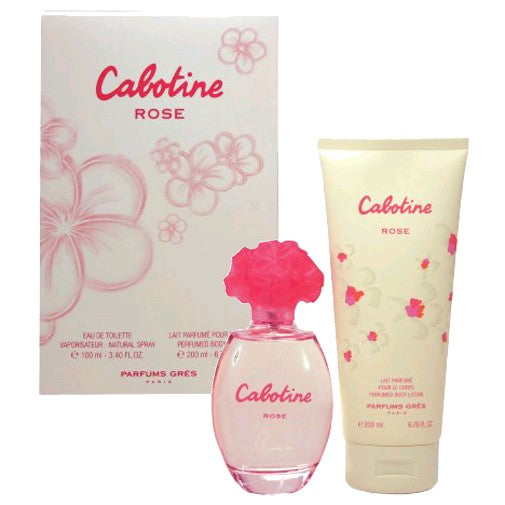 Cabotine Rose by Parfums Gres 2 Piece Gift Set for Women