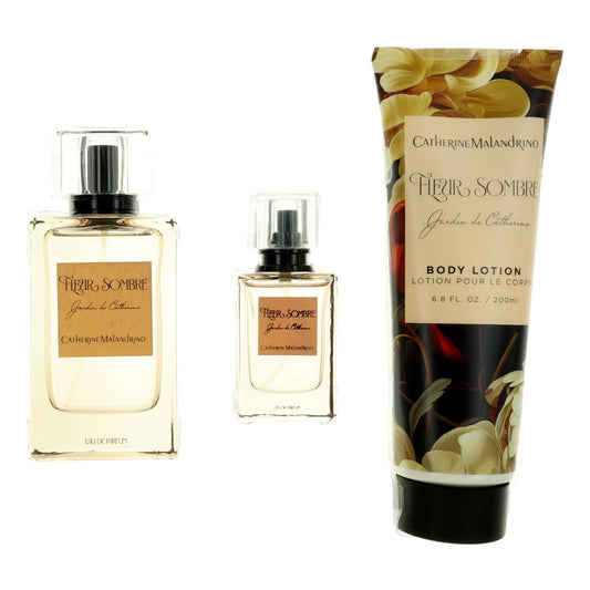 Fieur Sombre by Catherine Malandrino 3 Piece Gift set for Women